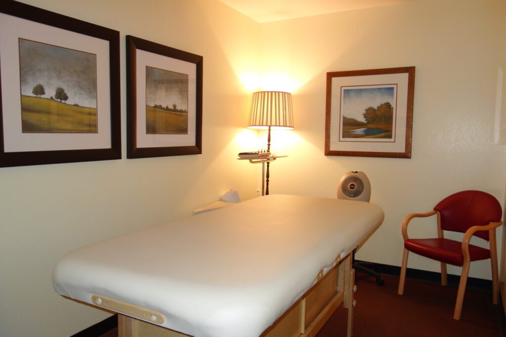 South Reno Acupuncture Office Treatment Room